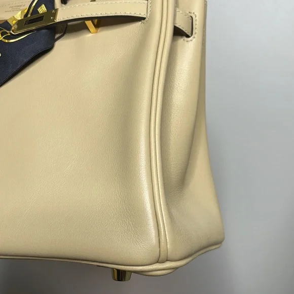 Hermes Swift Birkin 25 TRENCH C-stamp FULL set - Picture 6 of 17